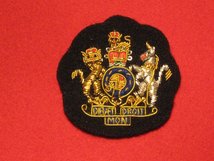 MESS DRESS WO1 RSM BSM GOLD ON BLACK BADGE