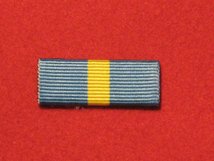 COMMEMORATIVE HONG KONG SERVICE MEDAL RIBBON SEW ON BAR