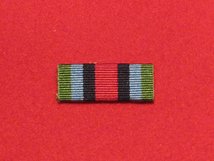 OSM SIERRA LEONE MEDAL RIBBON SEW ON BAR