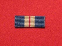 QUEENS GALLANTRY MEDAL QGM MEDAL RIBBON SEW ON BAR