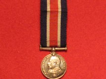 MINIATURE NAVAL GOOD SHOOTING MEDAL EDWARD VII CONTEMPORARY MEDAL