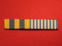 BRITISH KOREA MEDAL AND UN KOREA MEDAL RIBBON SEW ON BAR