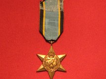 FULL SIZE AIR CREW EUROPE STAR STAR MEDAL WW2 ORIGINAL MEDAL GVF