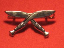 GURKHA STAFF CAP BADGE