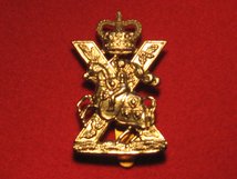 THE SCOTTISH HORSE YEOMANRY CAP BADGE