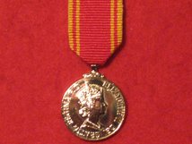 MINIATURE FIRE BRIGADE LSGC MEDAL LONG SERVICE GOOD CONDUCT MEDAL EIIR 