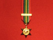 MINIATURE PACIFIC STAR MEDAL BURMA CLASP WW2 MEDAL