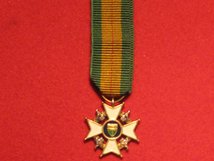 MINIATURE RHODESIA COMMANDER OF THE LEGION OF MERIT MILITARY MEDAL