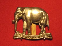 19TH P W O HUSSARS CAP BADGE