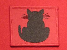 BRITISH ARMY 56TH LONDON INFANTRY DIVISION FORMATION BADGE CAT TAIL LEFT FACING WW2 BADGE