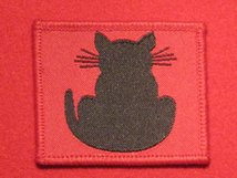 BRITISH ARMY 56TH LONDON INFANTRY DIVISION FORMATION BADGE CAT TAIL LEFT FACING WW2 BADGE