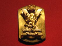 ROYAL REGIMENT OF SCOTLAND CAP BADGE.