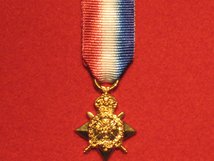 MINIATURE 1914 STAR MEDAL