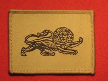 TACTICAL RECOGNITION FLASH BADGE DUKE OF LANCASTERS REGIMENT LION TRF BADGE