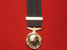 MINIATURE GENERAL SERVICE MEDAL GSM 2008 WITH GULF OF ADEN CLASP