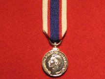 MINIATURE ROYAL FLEET RESERVE LONG SERVICE MEDAL GVI