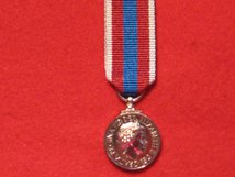 MINIATURE QUEENS PLATINUM JUBILEE MEDAL 2022