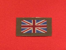 BADGE C95 UNION JACK BADGE SEW ON BADGE 48MM WIDTH 25MM