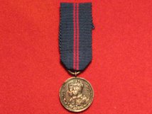 MINIATURE DELHI DURBAR MEDAL 1911 SILVER CONTEMPORARY MEDAL GF MM0245