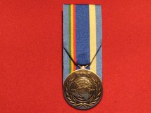FULL SIZE COURT MOUNTED UNITED NATIONS MALI MEDAL