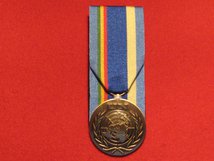 FULL SIZE COURT MOUNTED UNITED NATIONS MALI MEDAL