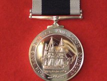 FULL SIZE ROYAL NAVY LONG SERVICE GOOD CONDUCT LSGC MEDAL QV QUEEN VICTORIA