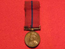 MINIATURE CORONATION MEDAL 1902 POLICE BRONZE METROPOLITAN POLICE VERSION GVF CONTEMPORARY MEDAL