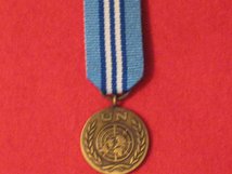 MINIATURE UNITED NATIONS SUDAN 2 UNISFA MEDAL