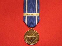 FULL SIZE NATO FORMER YUGOSLAVIA MEDAL