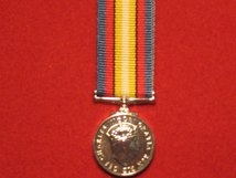 MINIATURE NUCLEAR TEST MEDAL CIIIR CHARLES III