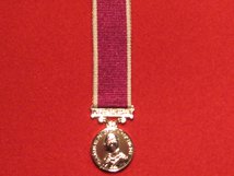 MINIATURE ARMY LSGC MEDAL CIIIR CHARLES III