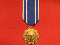 FULL SIZE NATO MACEDONIA MEDAL