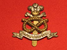 NORTH STAFFORDSHIRE REGIMENT CAP BADGE