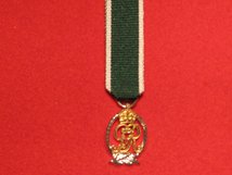 MINIATURE ROYAL NAVAL RESERVE DECORATION MEDAL GV MEDAL