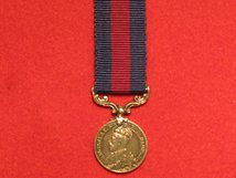 MINIATURE INDIAN DISTINGUISHED SERVICE MEDAL DSM GV KAISER HEAD CONTEMPORARY MEDAL