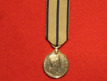 MINIATURE DELHI DURBAR 1903 MEDAL SILVER VERSION CONTEMPORARY MEDAL NEF WITH RIBBON