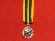MINIATURE KINGS VOLUNTEER RESERVES MEDAL CIIIR