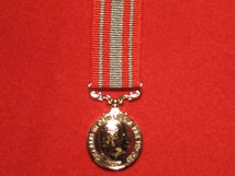 MINIATURE COASTGUARD AUXILIARY LONG SERVICE MEDAL CIIIR