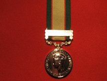 FULL SIZE INDIA GENERAL SERVICE MEDAL 1939 1939 WITH NWF 1936 1937 CLASP REPLACEMENT MEDAL